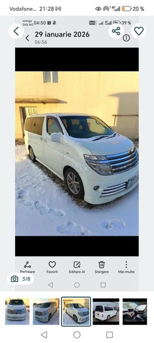Vând sau schimb Nissan Elgrand