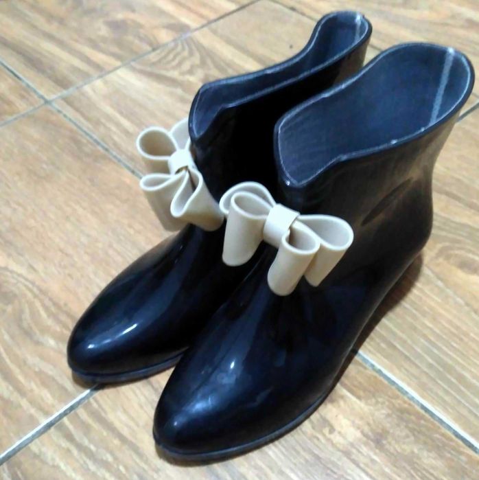 Резиновые ботики для девочки, 33-34 размер