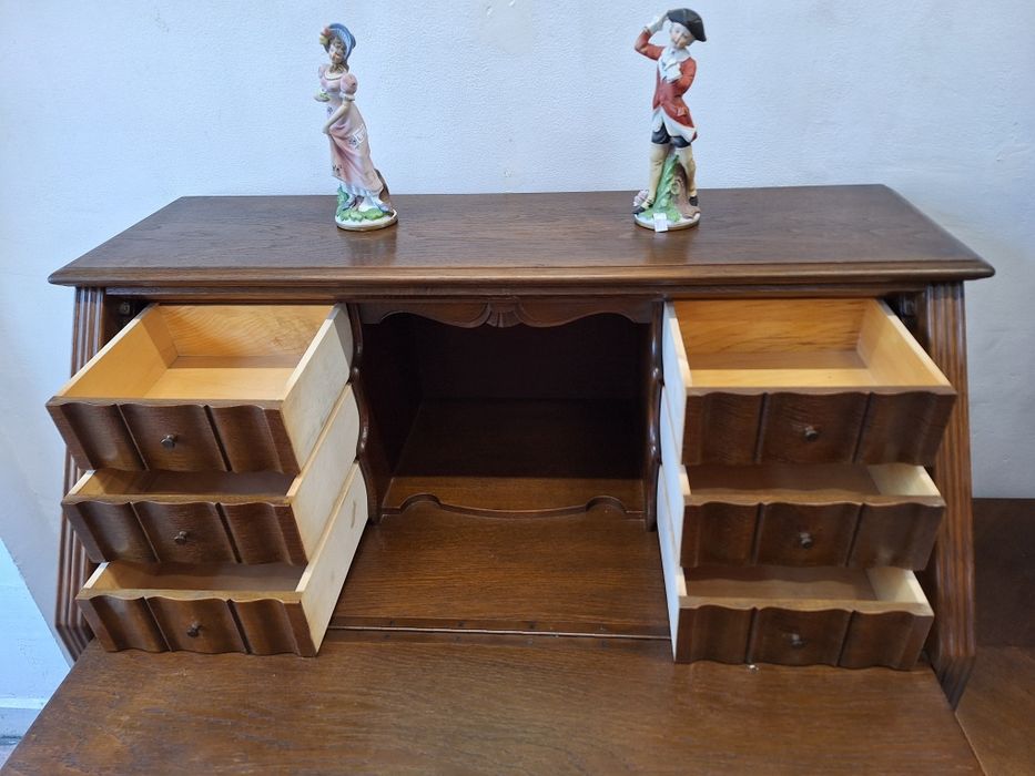 Винтидж писалище дъб масив