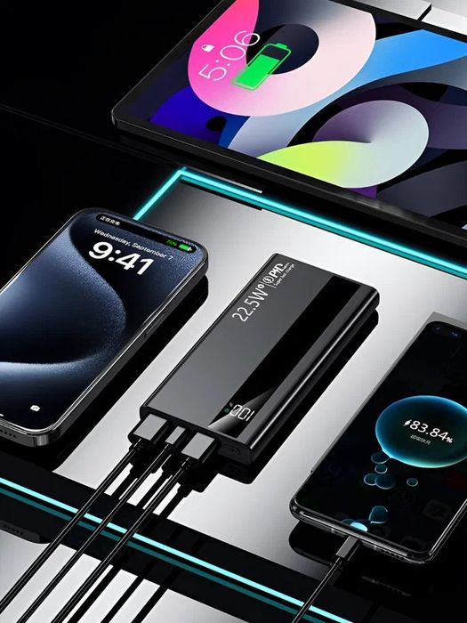 Powerbank Внешний аккумулятор 10 000 mA/h 22.W с быстрой зарядкой