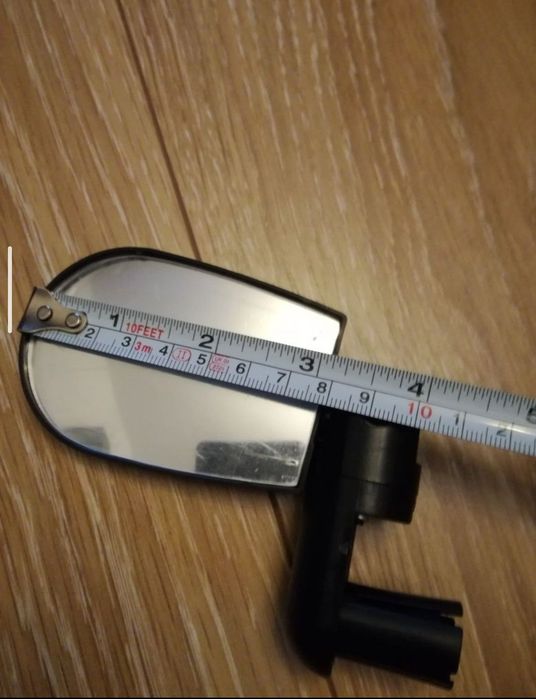 Oglinda laterala pentru bicicleta, oglinda pe ghidon rotire 360 grade