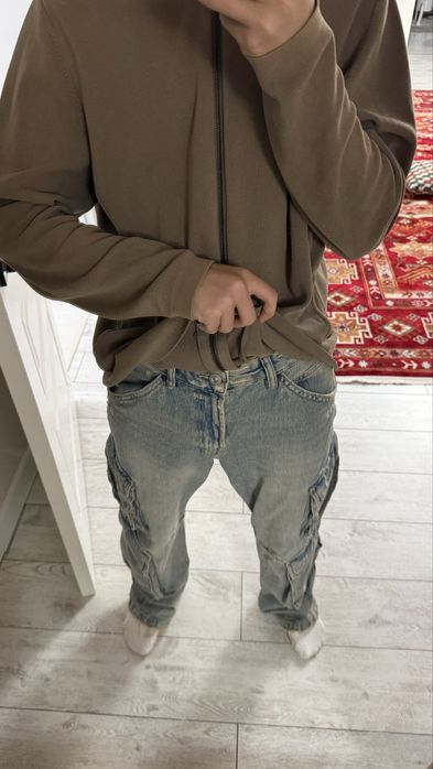 Джинсы карго Zara (оригинал, размер M / 38)