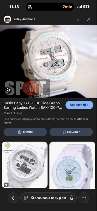Ceas Dama Casio Baby G