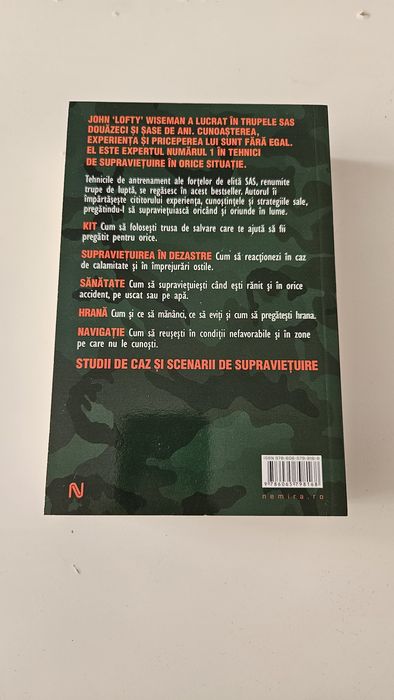 Vand SAS Ghidul supravietuitorului John Lofty Wiseman