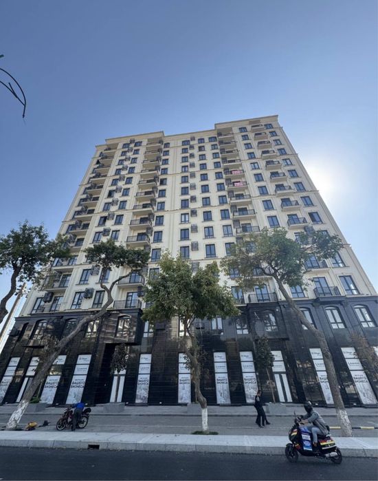 Яккасарайский район ЖК Shoshkent ор Фригат 2х ком 74м2 коробка