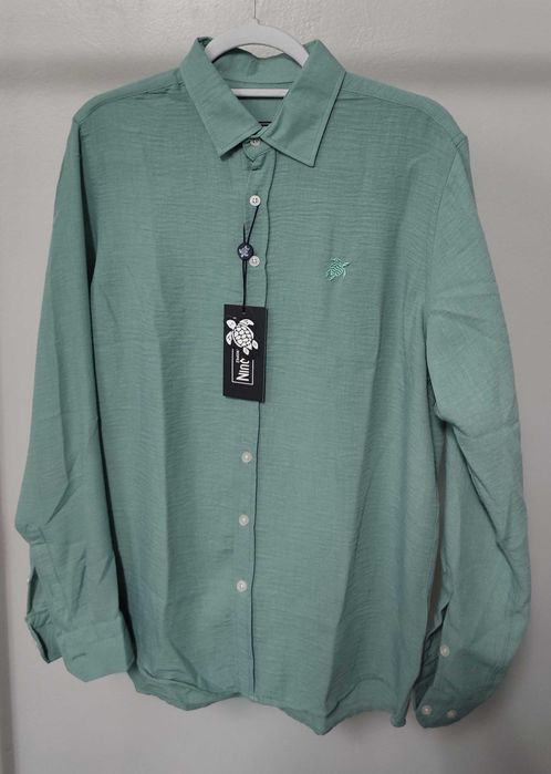 НоВа Мъжка риза с дълъг ръкав Vilebrequin за всички сезони