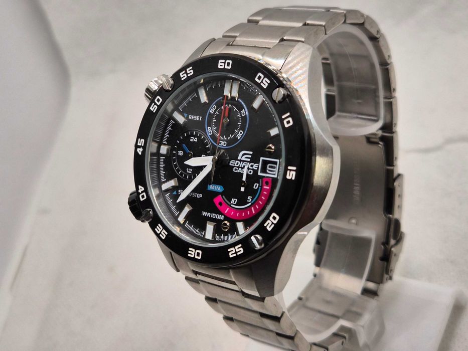 Ceas Sport Casio Edifice EFR 558 db SILVER Black friday Garantie 2 ani