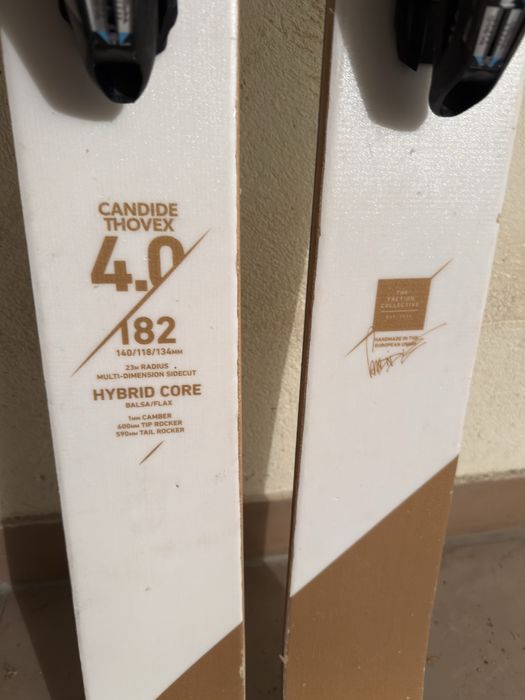 Freeride ски Faction Candide 4.0 180cm + Marker Jester