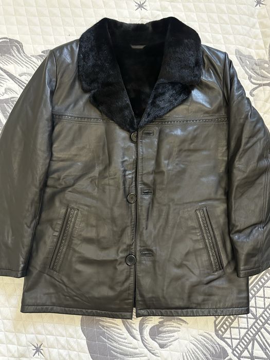 Новая мужская дублёнка