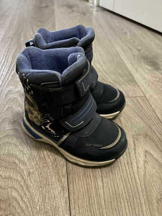 Зимние детские ботинки soft shell