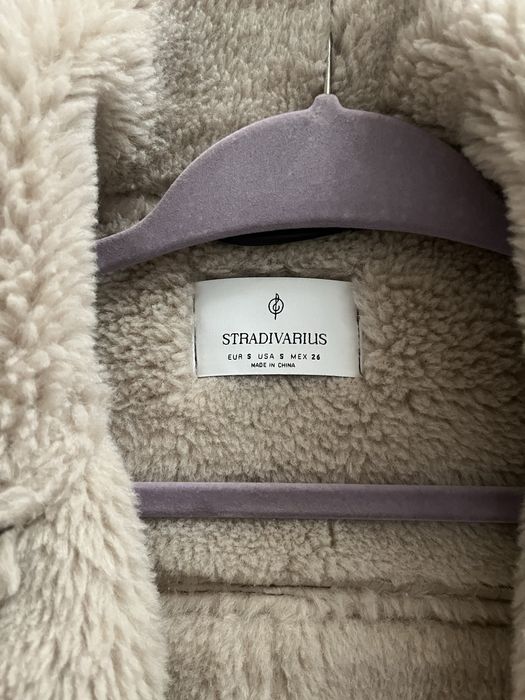 Stradivarius geacă aviator cu blană – mărimea S