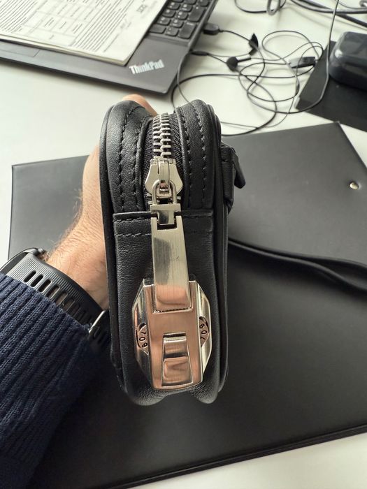 Кожена мъжка чанта