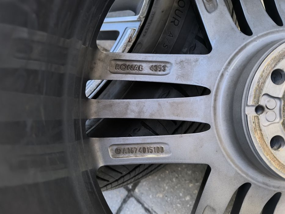 21 цола джанти с гуми за Mercedes GLS W167