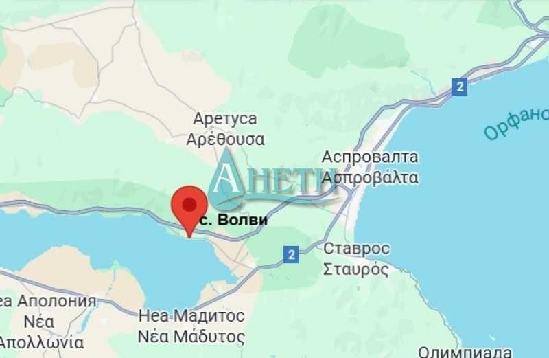Парцел 2500м2+119маслинови дървета Волви Аспровалта Гърция, полив.с-ма