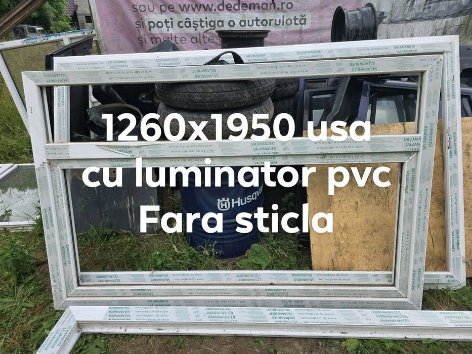 Geamuri usa pvc termopan