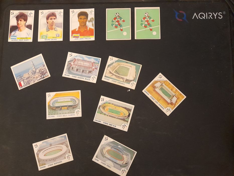 Lot RAR Paninii Italia Cupa Mondiala 90' Editia Dečje Novine - 48 buc