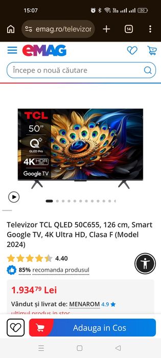 URGENT tv tcl qled
