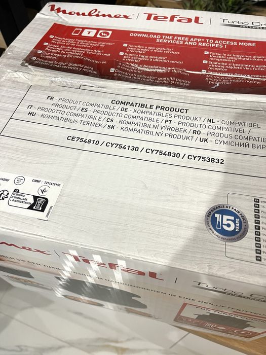 Капак за мултикукър Tefal - Turbo Crisp