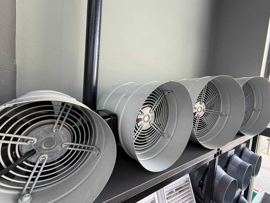 Осевой канальный вентилятор Гарантия - 6 месяцев