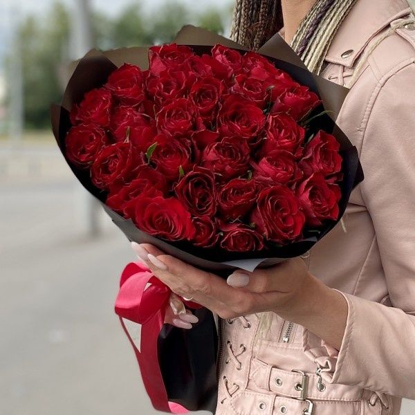 Розы букет цветов