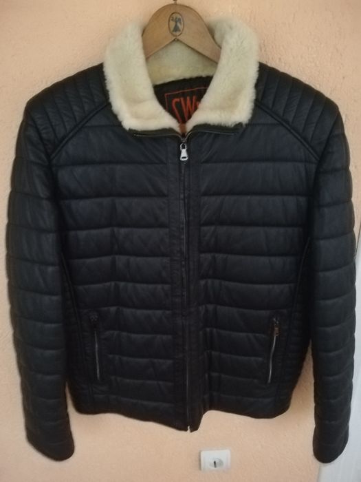 Geaca piele bărbati Swept Xl