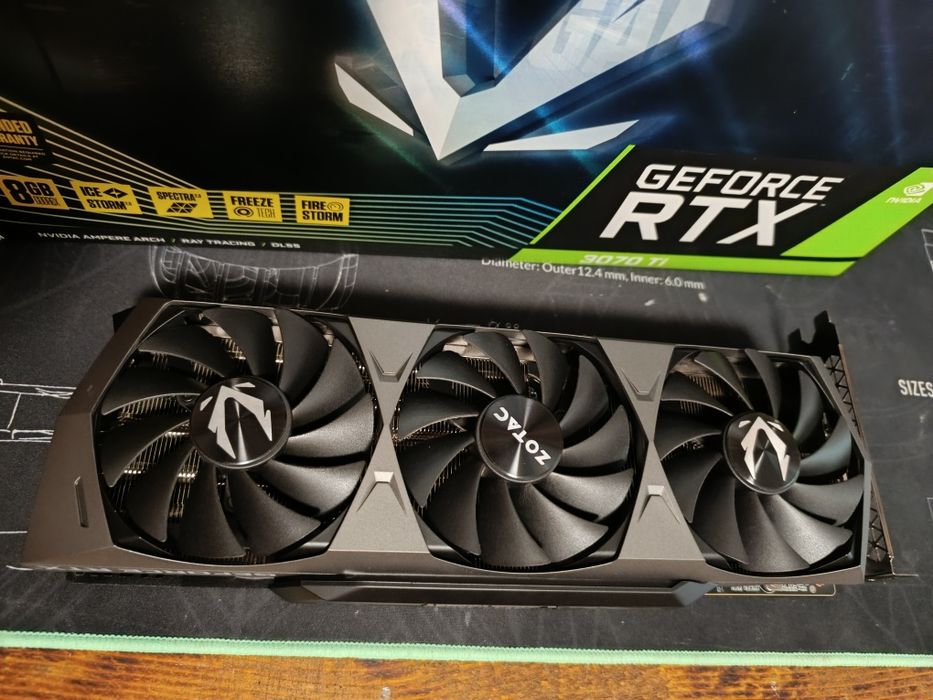 Перфектна видео кара ZOTAC GAMING RTX 3070 Ti Trinity OC 8GB