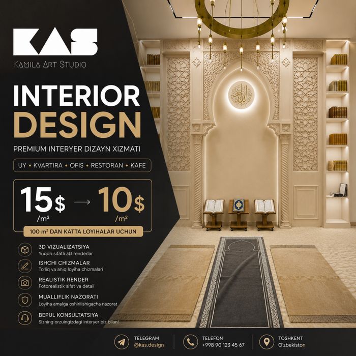 Interyer dizayn| Дизайн интерьера