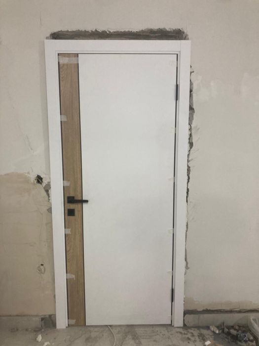 Межкомнатные двери установка