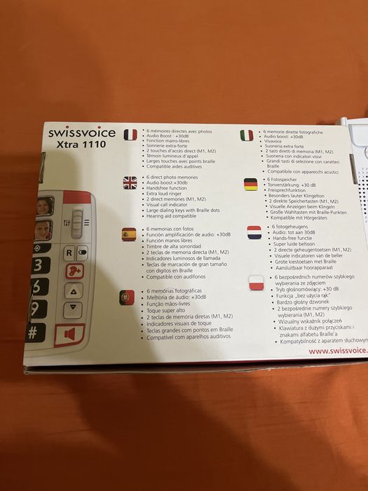 Telefon fix Swissvoice Xtra 1110