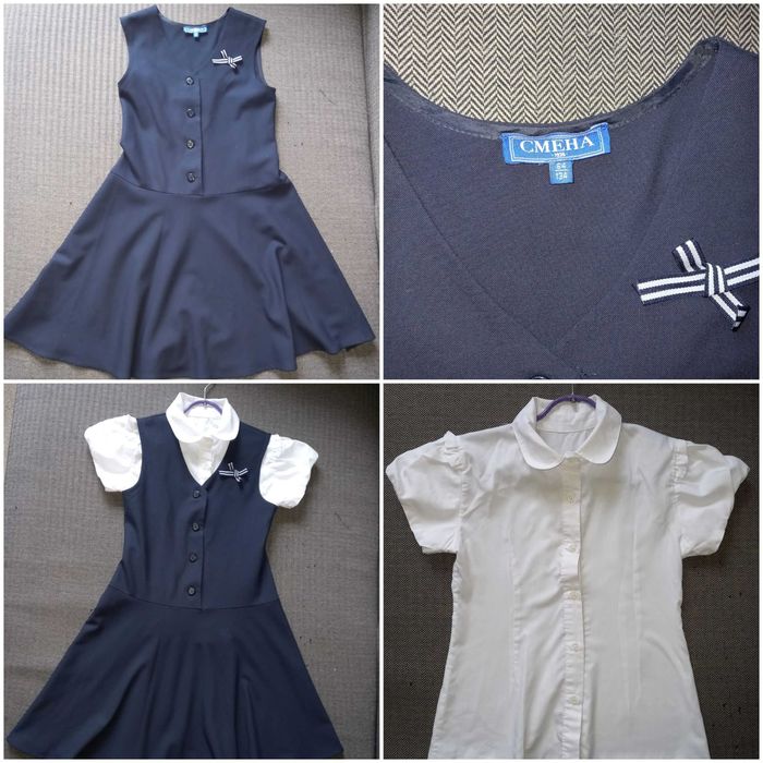 Школьные Блузки , сарафан,  брюки