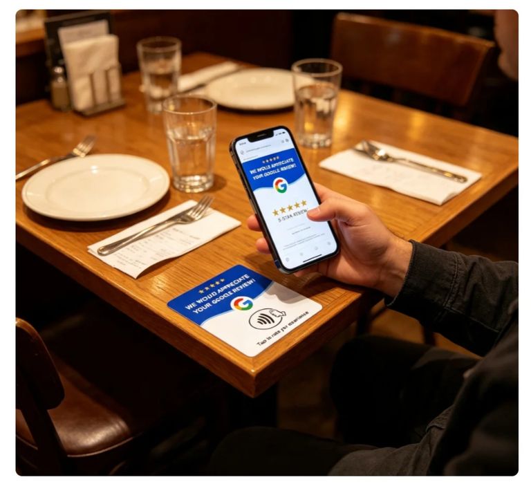 Card NFC Google Review / Recenzii Google