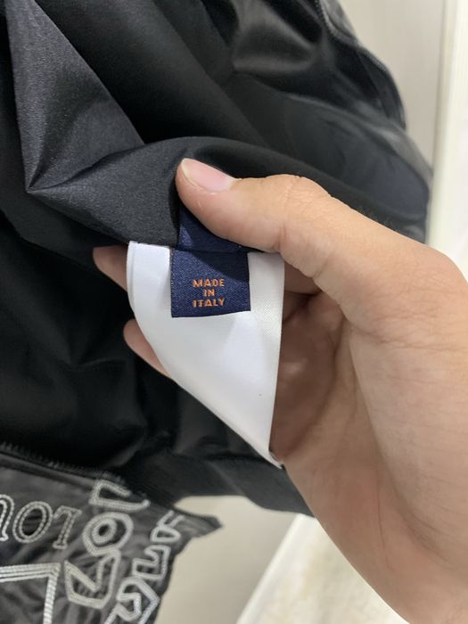 Кожанный бомпер Louis Vuitton