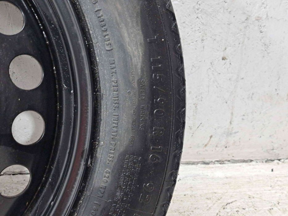 Roata rezerva Volvo V40 II Facelift [Fabr 2013-2019] T115/90 R16, 5X10