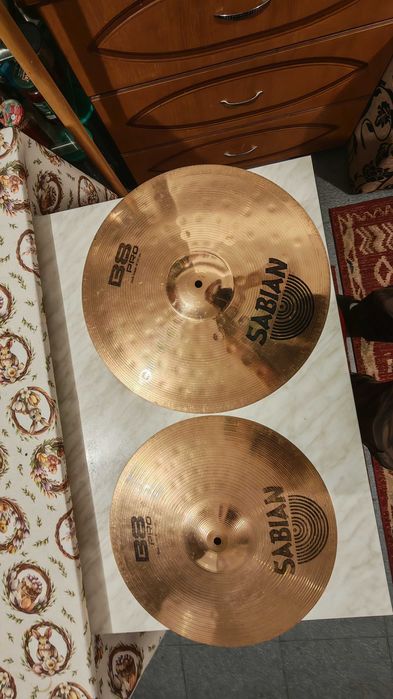 2 cinele Sabian B8 Pro Rock crash, stare foarte buna