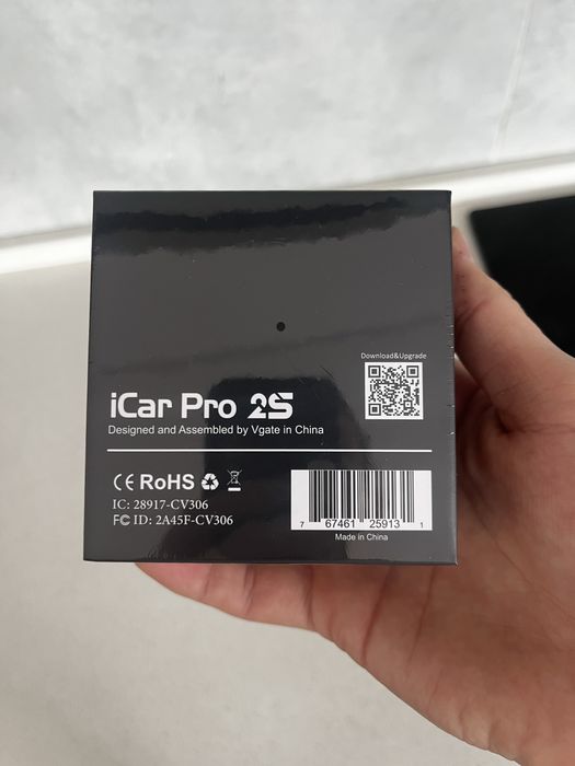 Vgate iCar Pro 2S — Bluetooth OBD2 автосканер (Android / iOS)
