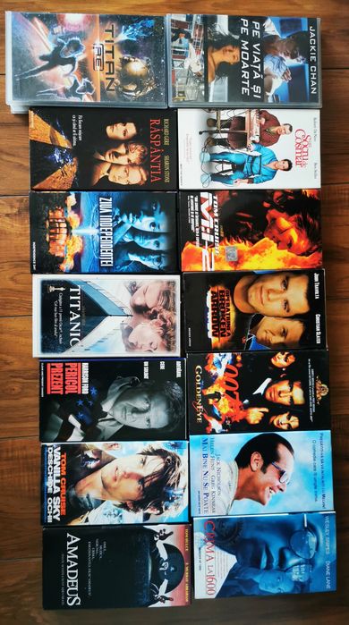 Filme VHS casete Stallone Jurassik Park De Niro