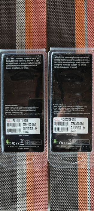 Продам ddr4 2x4gb