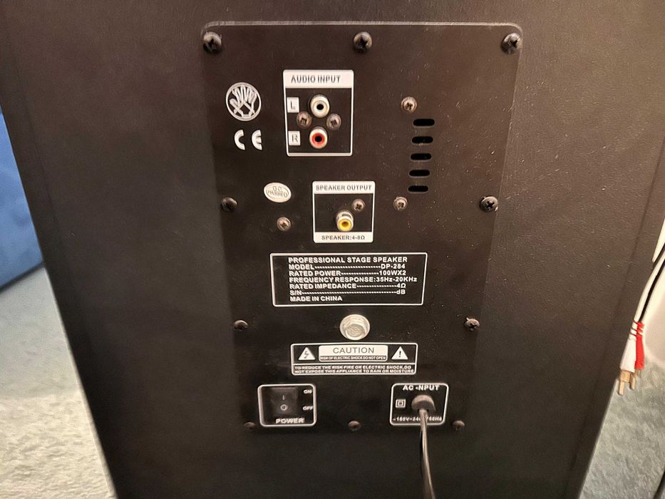 Boxe Active Profesionale Klausstech Bluetooth, Usb, Sd, Card, Radio