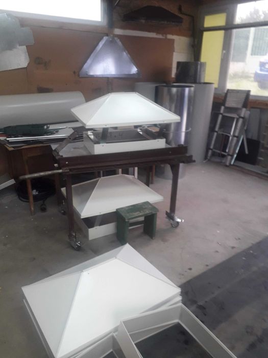 Шапки за комини и опшивки по поръчка