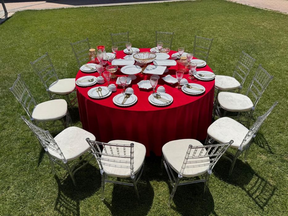 АРЕНДА/ПРОКАТ столы, стулья, и посуда