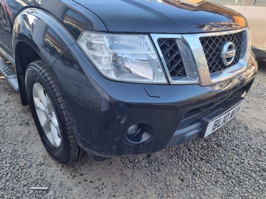 Bara fata Nissan Navara D40 Facelift 2006 - 2010 NEGRU GNO BLACK (1187) model cu ...