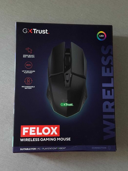 Mouse Gaming Wireless Trust GXT 110 Felox.