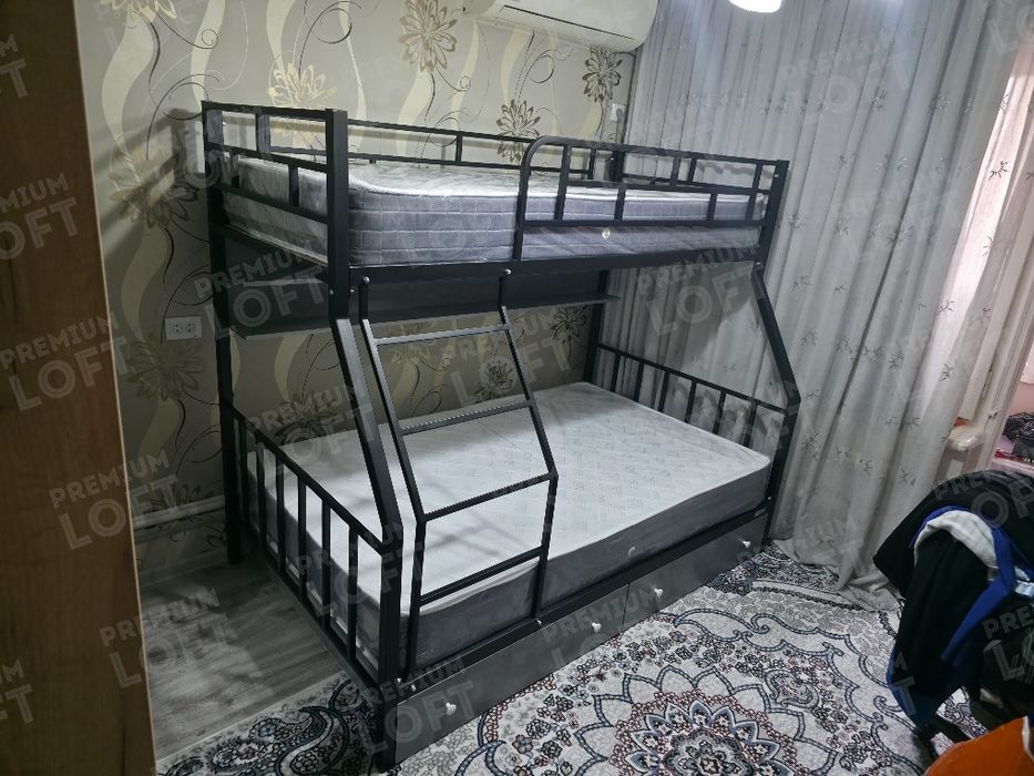 Детская кровать, Двухъярусная кровать, Bolalar kravati, ikki etajli