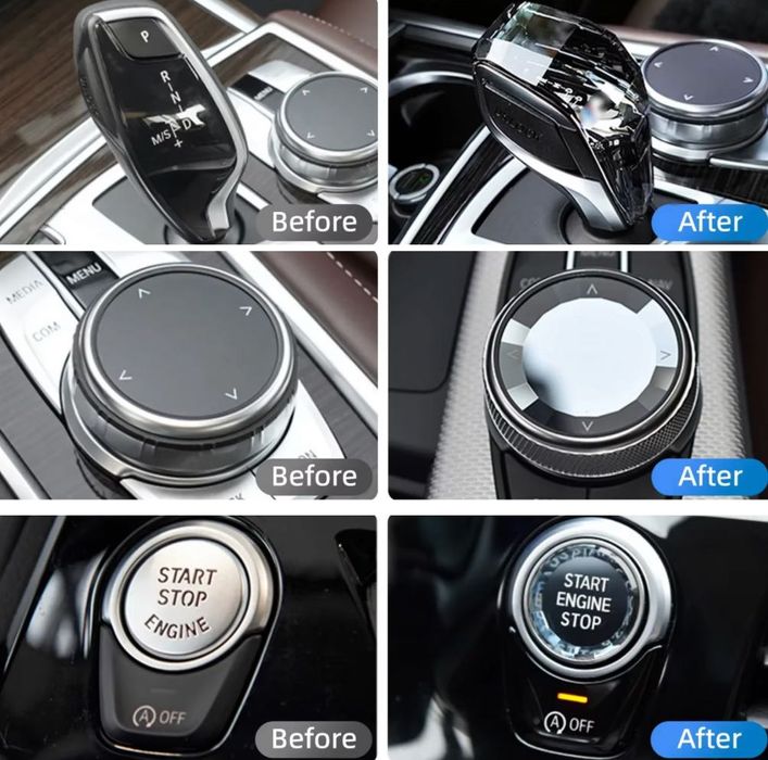 Кристален Скоростен Лост BMW 1,2,3,4,5,6,7-серия и X- Mоделите –M Лого