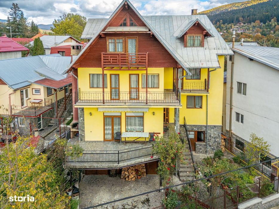 Casă spațioasă în Bușteni, cu vedere superbă către Munții Bucegi