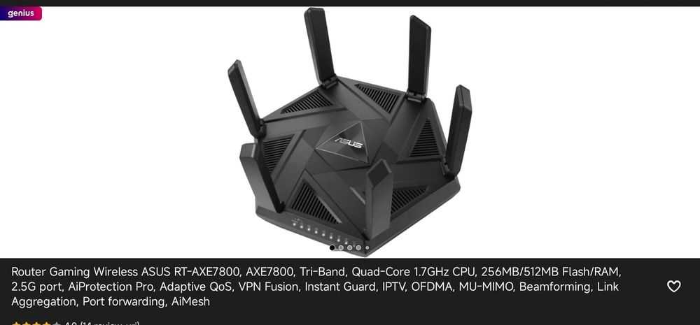 Router gaming wireless