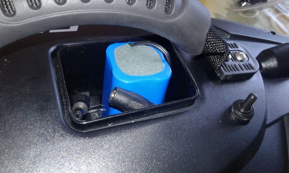 Flytec резервна батерия. * за лодка за захранка *