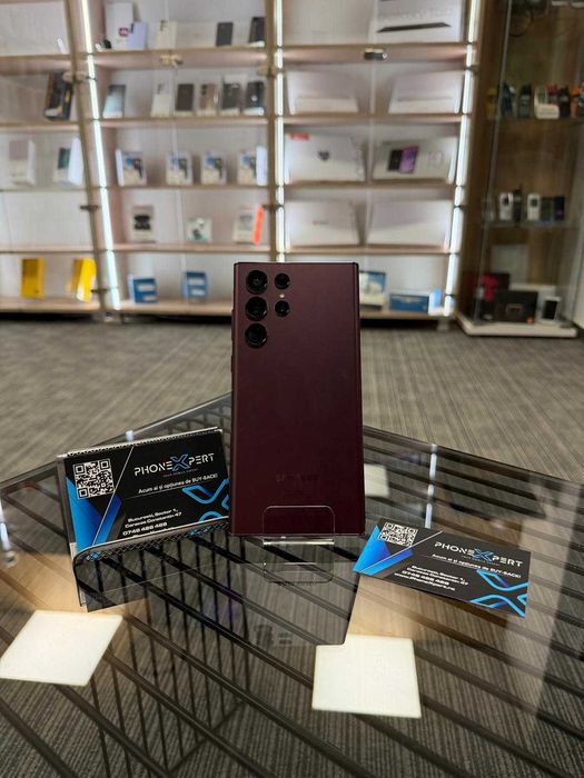 PhoneXpert SH - Samsung S22 Ultra 128GB Burgundy Excelent #56178