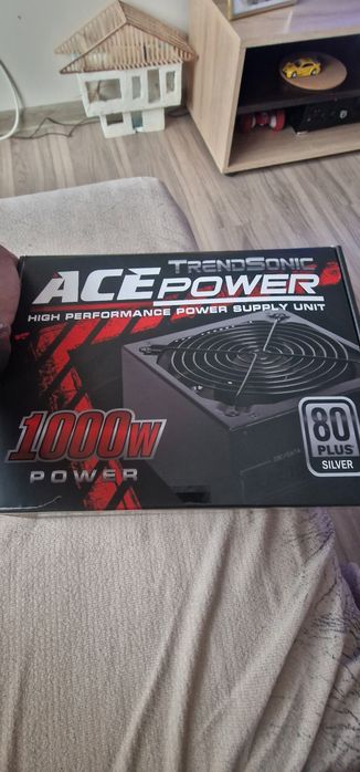 Захранващ блок за компютър Trendsonic ACE Power FP-1000W Silver