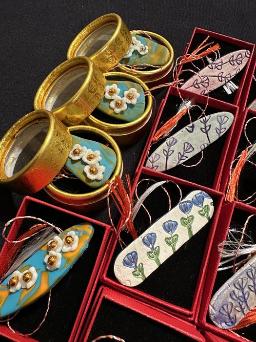 Mărțișoare handmade de diferite modele